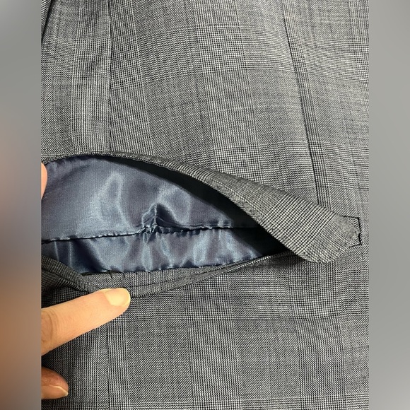 Ralph Lauren Men's Blue Blazer Macy’s Men’s Store Size 44 R Slim Fit Preloved - Picture 4 of 16